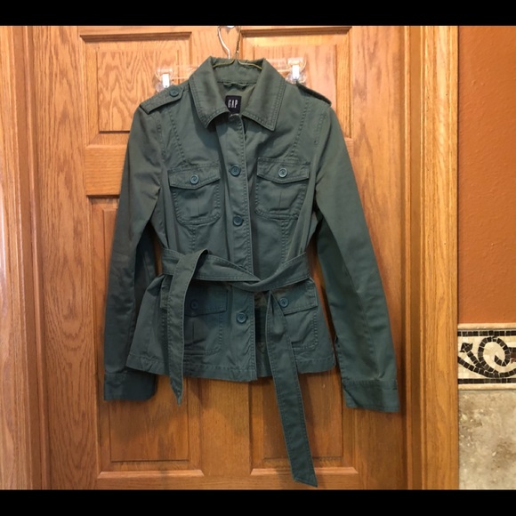 GAP Jackets & Blazers - Gap Belted Cargo Jacket. S